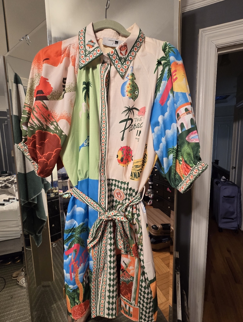 Farm Rio INSPIRED shirt Dress